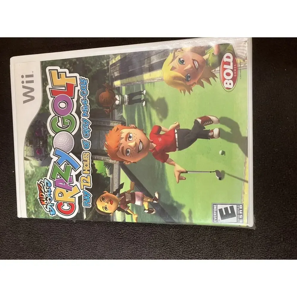 Wii Kids Sports Crazy Golf 72 Holes Complete Nintendo Wii Tested‎